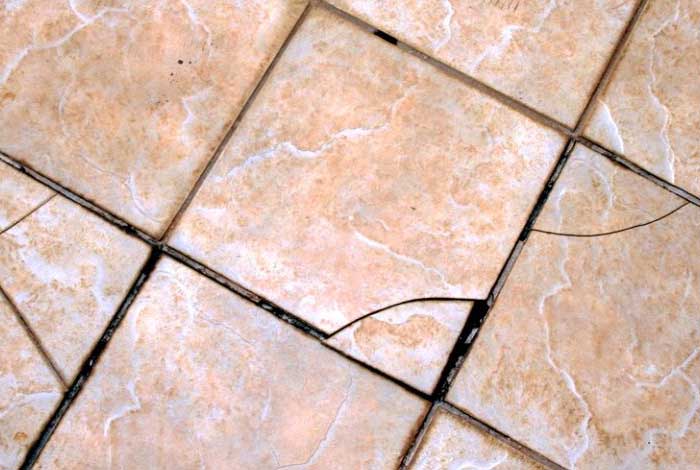 Cracked Tile Flooring Repairs